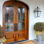 Glass Pane Double Doors